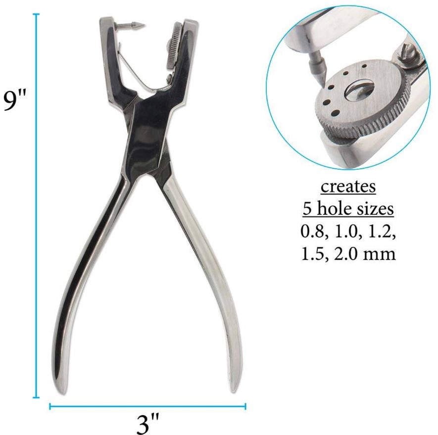 Punch Pliers in stainless steel