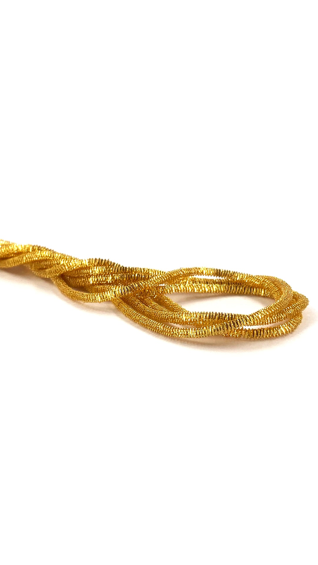 French Wire. Naqshi Light Gold