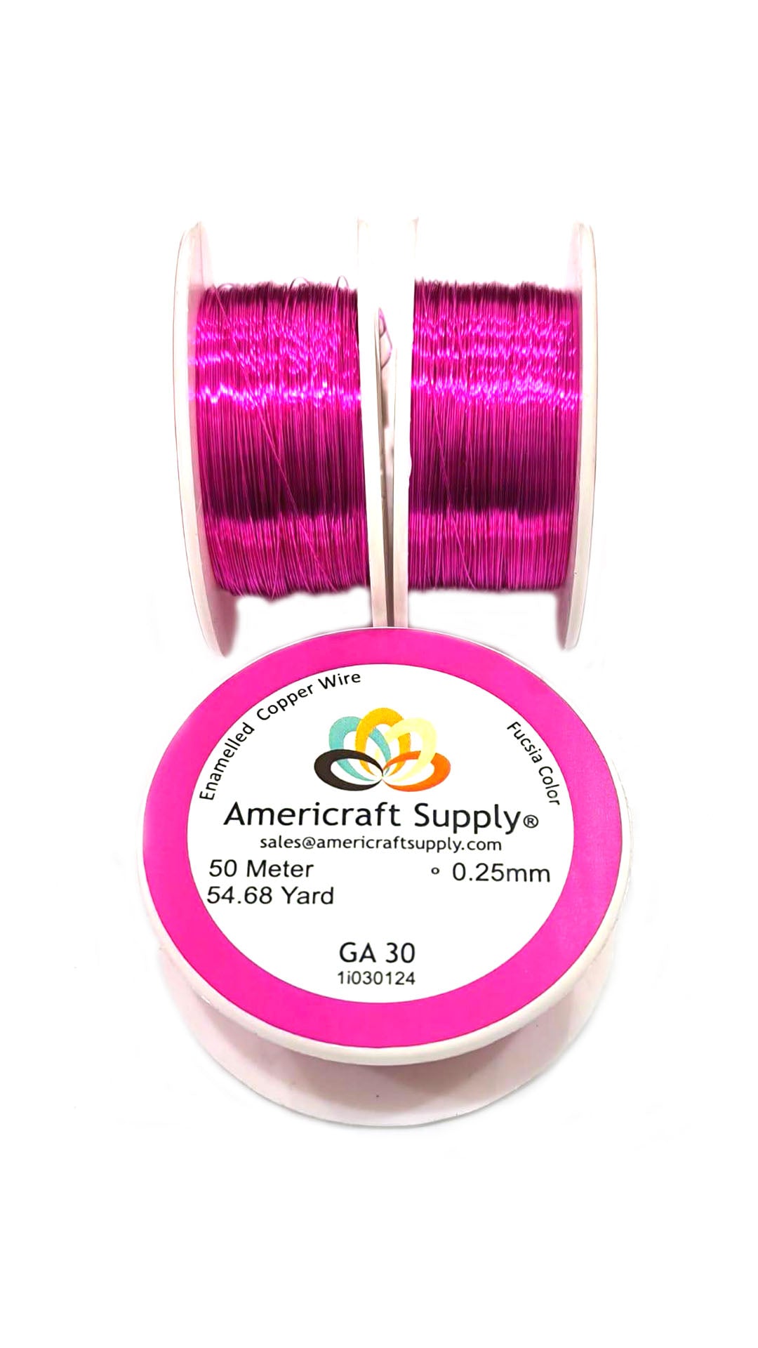 Fucsia Color GA 28, GA 30, GA 32  Brand AMERICRAFT SUPPLY