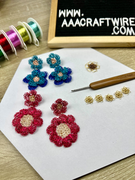 Crochet Flowers Course / Curso Flores tejidas en crochet