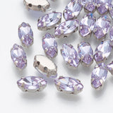 Rhinestone: 10x5x4mm, Hole: 0.8~1mm