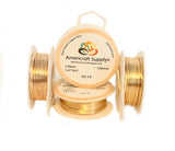 Soft Gold Color GA 14-16-18-20-22-24-26-28-30-32  Non tarnish. Brand Americraft Supply®