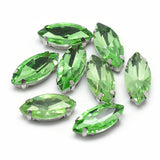 Rhinestone: 10x5x4mm, Hole: 0.8~1mm