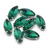 Rhinestone: 10x5x4mm, Hole: 0.8~1mm