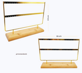 F. DISPLAY FOR EARRING. MATERIAL METALIC. 2 LINES