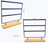 F. DISPLAY FOR EARRING. MATERIAL METALIC   3 LINES