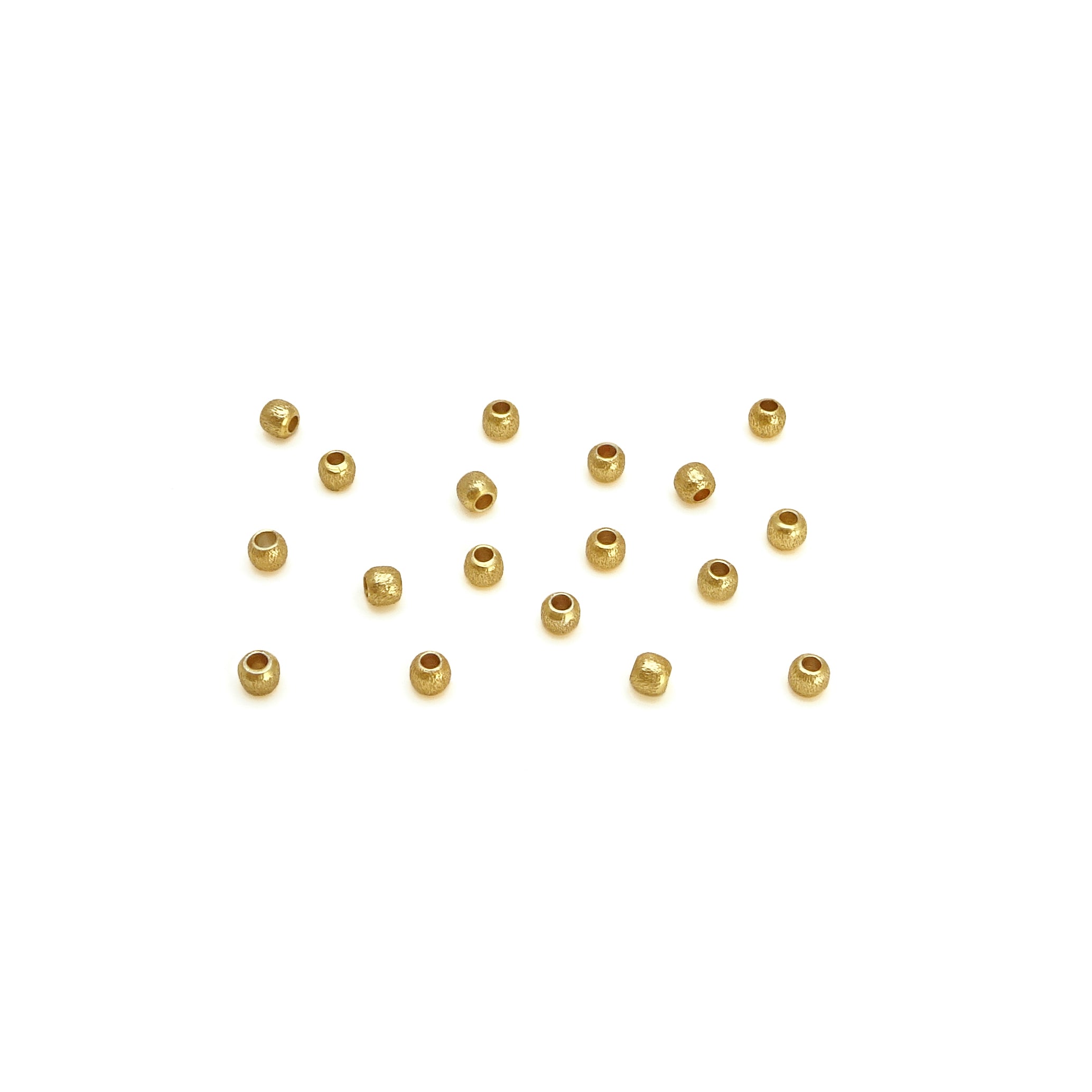 Golden Indian Diamond ball 4mm-6mm-8mm-10mm-12mm-14mm