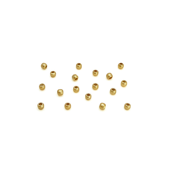 Golden Indian Diamond ball 4mm-6mm-8mm-10mm-12mm-14mm