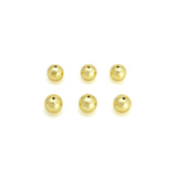 Golden Indian Smooth Ball 6mm-8mm-10mm