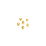 Golden Indian Smooth Ball 6mm-8mm-10mm