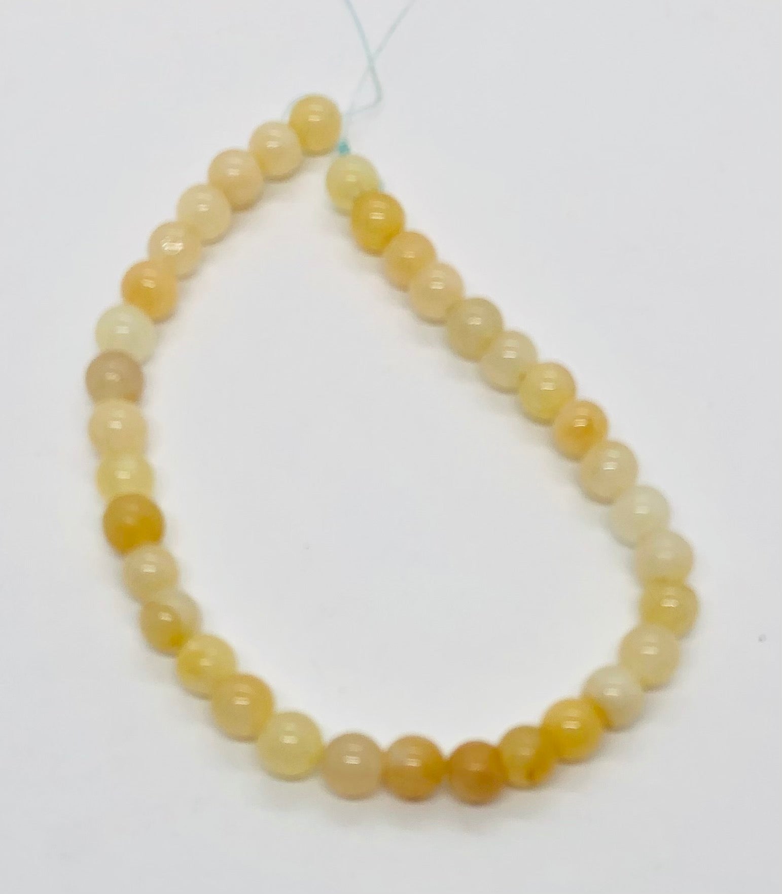 Yellow Agate Stone Strips