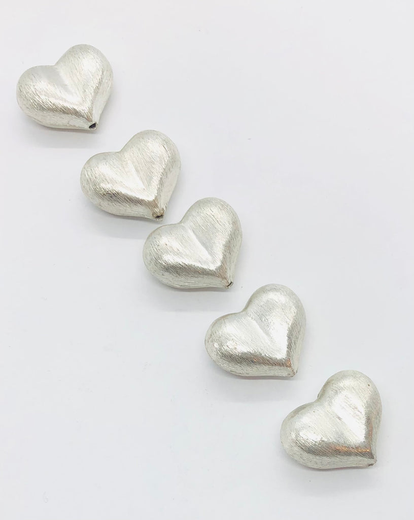 Silver Indian  Love Heart Diamond