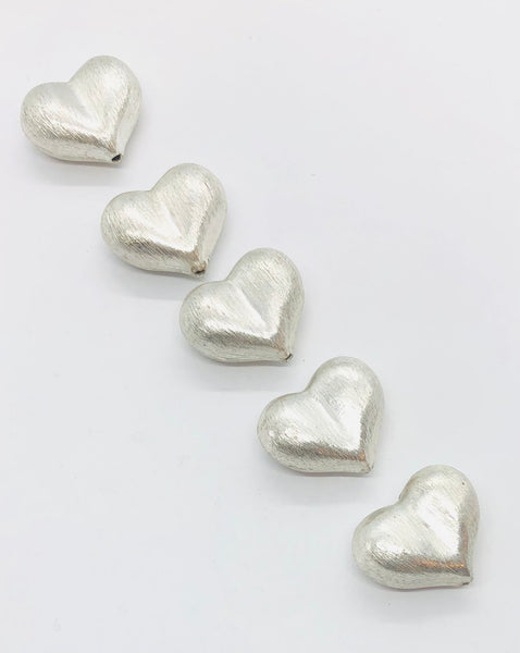 Silver Indian  Love Heart Diamond