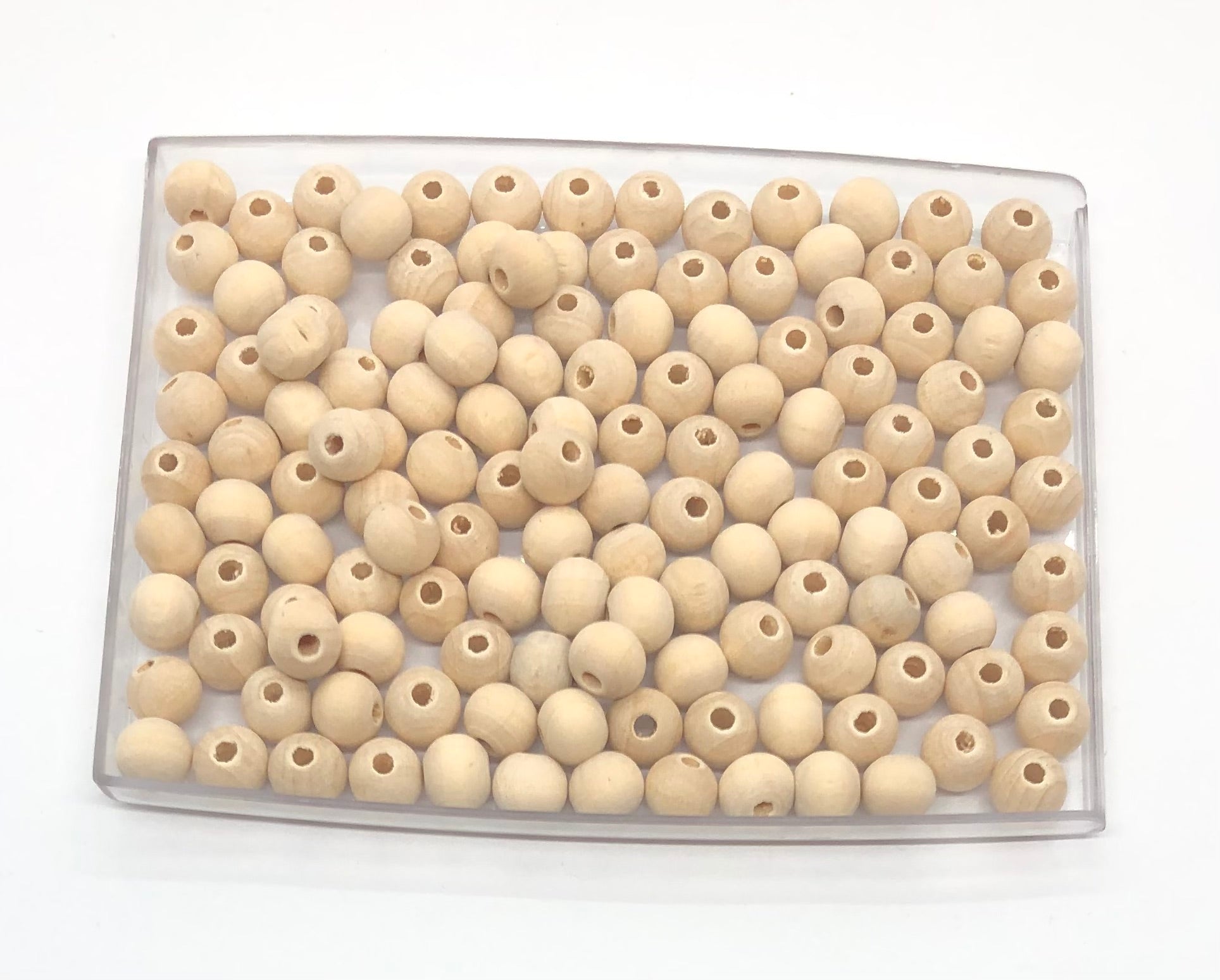 Beige Wooden Balls