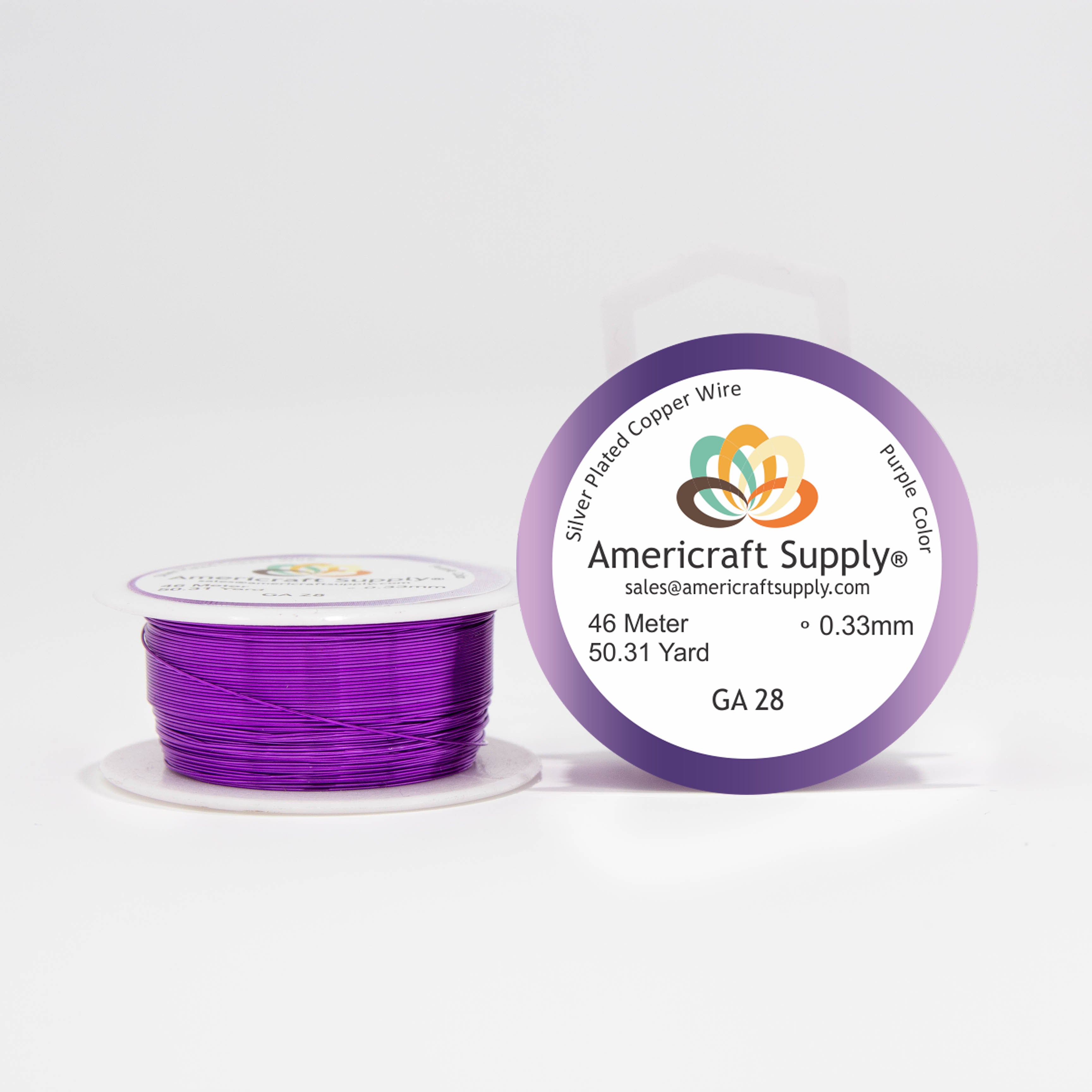 Purple Color GA 28, GA 30, GA 32  Brand AMERICRAFT SUPPLY