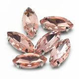 Rhinestone: 10x5x4mm, Hole: 0.8~1mm