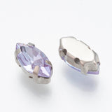 Rhinestone: 12x6x4.5mm, Hole: 0.8~1mm