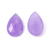 Natural Stones Cabochons. Faceted Theardrop 25x16x6mm Dyed